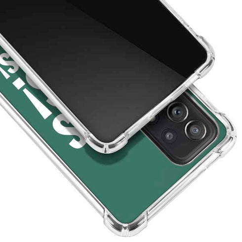 NFL New York Jets Team Motto Galaxy A52 5G Clear Case